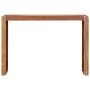 Mesa consola madera maciza de acacia 110x30x76 cm