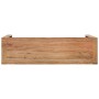 Mesa consola madera maciza de acacia 110x30x76 cm