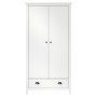 Armario de 2 puertas Hill madera maciza pino blanco 89x50x170cm