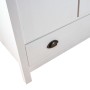 Armario de 2 puertas Hill madera maciza pino blanco 89x50x170cm