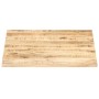 Superficie de mesa madera maciza de mango 25-27 mm 60x60 cm