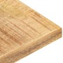 Superficie de mesa madera maciza de mango 25-27 mm 60x60 cm