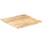 Superficie de mesa madera maciza de mango 25-27 mm 60x60 cm
