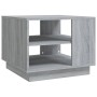 Mesa de centro madera de ingeniería gris Sonoma 55x55x43 cm