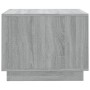 Mesa de centro madera de ingeniería gris Sonoma 55x55x43 cm