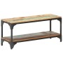 Mesa de centro de madera maciza reciclada 90x30x40 cm