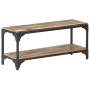 Mesa de centro de madera maciza reciclada 90x30x40 cm
