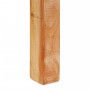 Mesa alta de bar madera maciza reciclada 112x55x108 cm