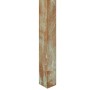 Mesa de comedor de madera maciza reciclada 82x80x76 cm