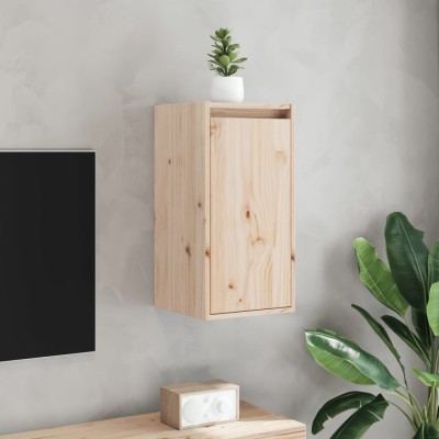 Armario de pared de madera maciza de pino 30x30x60 cm