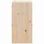 Armario de pared de madera maciza de pino 30x30x60 cm