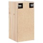 Armario de pared de madera maciza de pino 30x30x60 cm