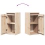 Armario de pared de madera maciza de pino 30x30x60 cm