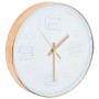 Reloj de pared apariencia de cobre 30 cm