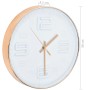 Reloj de pared apariencia de cobre 30 cm