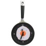 325164  Wall Clock with Fried Egg Pan Design 18,8 cm