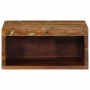 Muebles de TV de pared 2 uds madera maciza reciclada