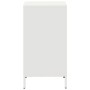 Aparador de acero laminado en frío blanco 35x39x73,5 cm