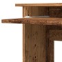 Escritorio de esquina madera contrachapada madera vieja