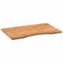 Tablero escritorio rectangular madera maciza roble marrón claro