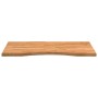 Tablero escritorio rectangular madera maciza roble marrón claro