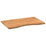 Tablero escritorio rectangular madera maciza roble marrón claro