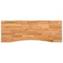 Tablero escritorio rectangular madera maciza roble marrón claro