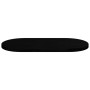 Tablero de mesa ovalado madera maciza de roble 120x60x4 cm