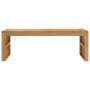 Mesa de centro madera maciza de teca 110x35x38 cm