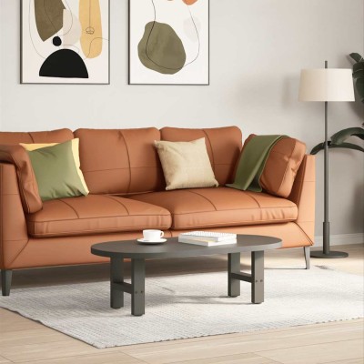 Patas para mesa de centro de acero antracita 2 uds 30×30 cm