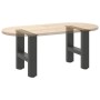Patas para mesa de centro de acero antracita 2 uds 30×30 cm