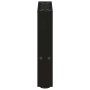 Patas para mesa de centro de acero negro 2 uds 30×40 cm