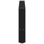Patas para mesa de centro de acero negro 2 uds 30×70 cm