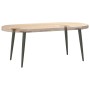 Patas para mesa de centro cónicas 4 uds acero antracita 42-43cm