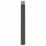 Patas de mesa centro forma A 2uds acero antracita 100x(72-73)cm