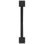 Patas para mesa de comedor en forma de X 2 uds acero negro