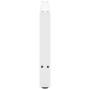 Patas de mesa de centro acero blanco 2 uds 70x(42-43) cm