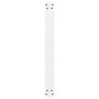 Patas de mesa de centro acero blanco 2 uds 80x(72-73) cm