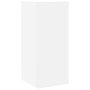 Mesa auxiliar con estante negra 25,5x27x60 cm