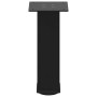 Patas para mesa de centro 4 uds acero negro 42-44 cm