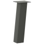 Patas para mesa de centro 4 uds acero antracita 30 cm