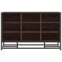 Banco zapatero madera de ingeniería marrón roble 84x40x53,5 cm
