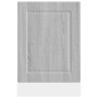 Panel para lavavajillas Porto madera contrachapada gris sonoma