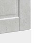 Panel lavavajillas Porto madera contrachapada gris hormigón