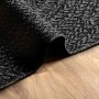 Alfombra ZIZUR apariencia yute interior exterior antracita