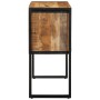 Mueble consola madera maciza de mango 90x35x75 cm