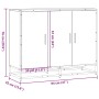 Aparador madera de ingeniería roble sonoma 94x35x76 cm