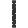 Patas para mesa centro forma U 2 uds acero negro 70x(72-73) cm