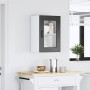 Armario pared cocina puerta de cristal Kalmar negra