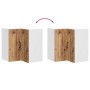 Armario cocina esquina de pared Kalmar madera vieja